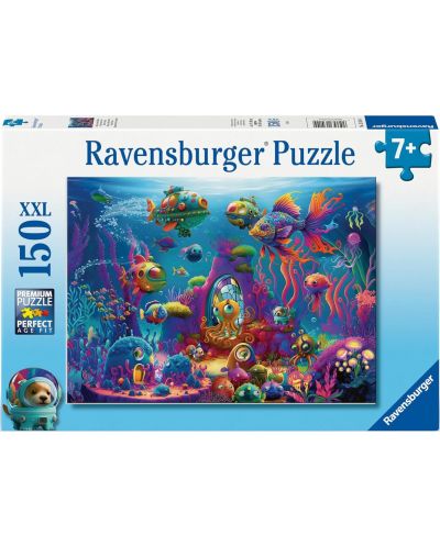 Dječja slagalica Ravensburger od 150 XXL dijelova - Vanzemaljski ocean - 1