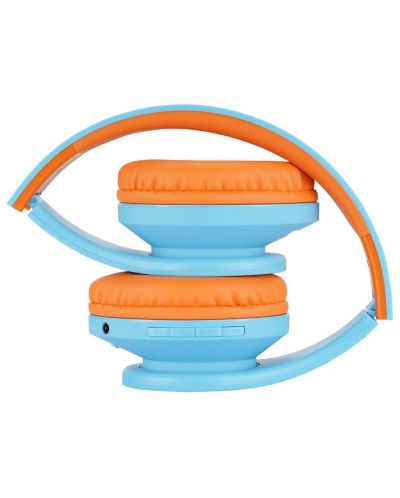Dječje slušalice PowerLocus - P2, bežične, plavo/narančaste - 3