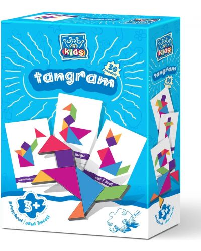 Dječja slagalica igra Art Puzzle od 7 dijelova - Tangram - 1