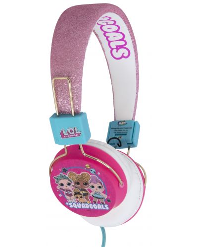 Dječje slušalice OTL Technologies - L.O.L. Surprise, ružičaste - 1