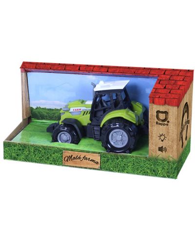 Dječja igračka Rappa - Traktor "Moja mala farma", sa zvukom i svjetlima, 10 cm, 10 cm - 1