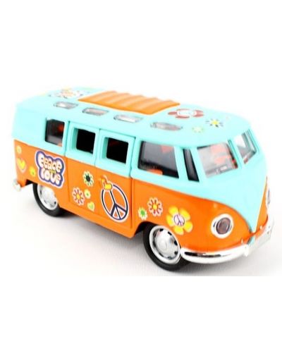 Dječja igračka Toi Toys - Metalni autobus sa cvijećem, Asortiman - 1