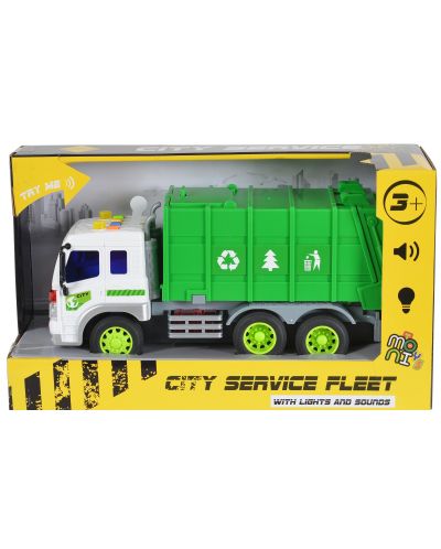 Dječja igračka Moni Toys - Kamion za odvoz smeća, 1:16 - 1