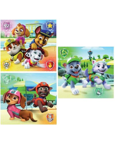 Dječja slagalica Clementoni od 3 x 48 dijelova - Paw Patrol (opcija 2) - 2