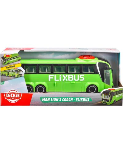 Dječja igračka Dickie Toys - Turistički autobus MAN Lion's Coach Flixbus - 1