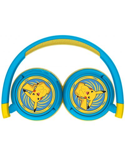 Dječje slušalice OTL Technologies - Pokemon Pickachu, bežične, plavo/žute - 4