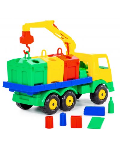 Dječja igračka Polesie Toys - Kamion za smeće s priborom - 3
