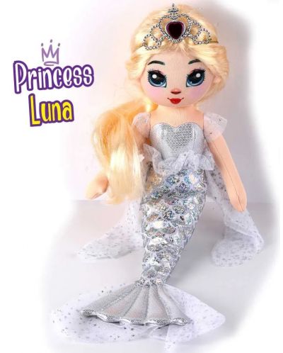 Dječja igračka AM-AV - Lutka sirena princeza, Iznenađenje u školjci, asortiman - 8