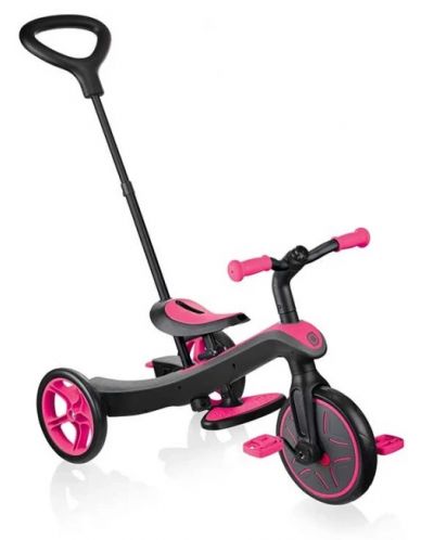 Dječji tricikl 4 u 1 Globber - Trike Explorer, ružičasti - 3