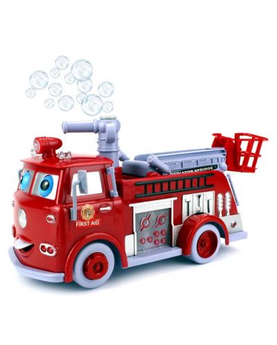Dječja igračka Raya Toys - Vatrogasno vozilo s mjehurićima od sapunice - 3