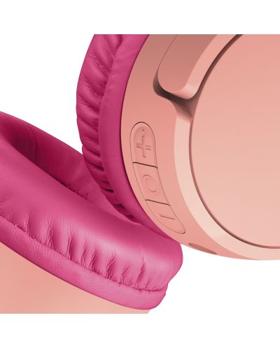 Dječje slušalice s mikrofonom Belkin - SoundForm Mini, bežične, ružičaste - 5