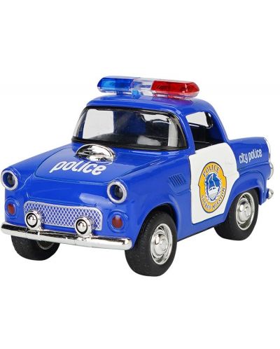 Dječja igračka Raya Toys - Policijski auto sa zvukom i svjetlima, plava - 1