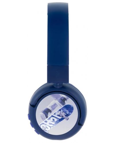 Dječje slušalice BuddyPhones - POP Fun, bežične, plave - 2