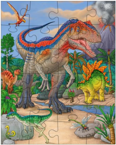 Dječja slagalica 3 u 1 Haba – Dinosaurusi - 4