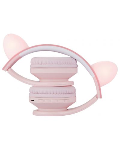 Dječje slušalice PowerLocus - P1 Ears, bežične, ružičaste - 4
