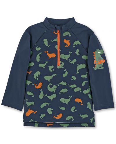 Dječji kupaći kostim majica s UV zaštitom 50+ Sterntaler - S morskim psima, 98/104 cm, 2-4 godine - 1