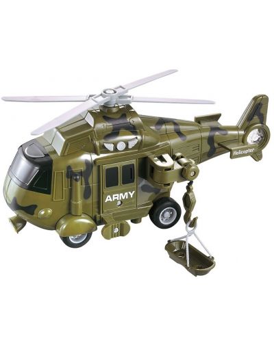 Dječja igračka City Service - Vojni helikopter Resque, 1:20 - 1