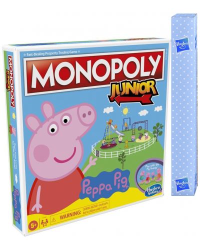 Dječja društvena igra Hasbro Monopoly Junior - Peppa Pig - 2