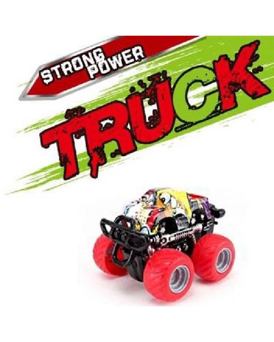Dječja igračka Raya Toys - Jeep 360°, crveni - 1