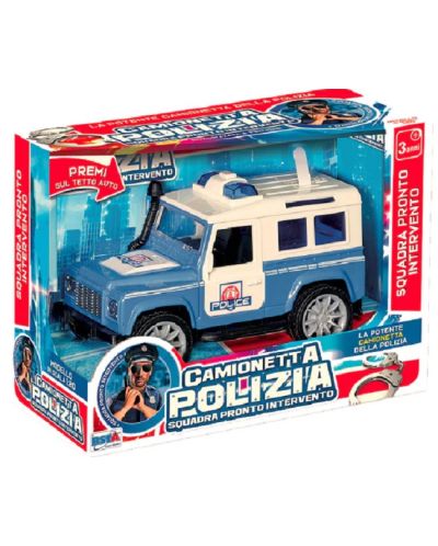 Dječja igračka RS Toys -Policijski džip sa zvukom i svjetlima - 1