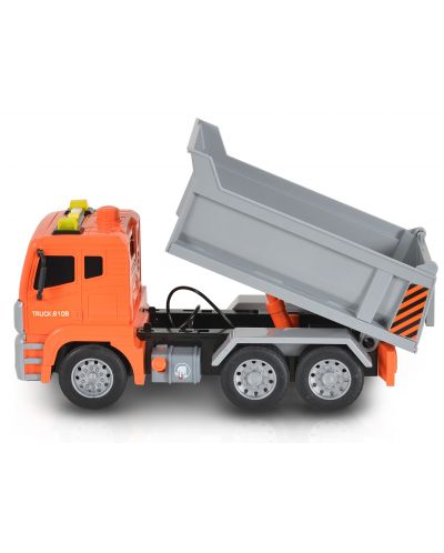Dječja igračka Moni Toys - Kamion kiper, narančasti, 1:12 - 3