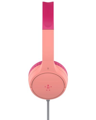 Dječje slušalice s mikrofonom Belkin - SoundForm Mini, ružičaste - 3