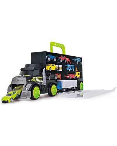 Dječja igračka Dickie Toys - kamion za prijevoz automobila, s 4 autića - 3