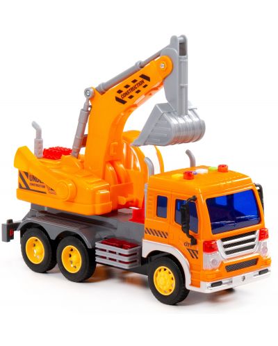 Dječja igračka Polesie Toys - Kamion s bagerom - 3