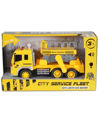 Dječja igračka Moni Toys - Kamion s dizalicom, 1:16 - 1