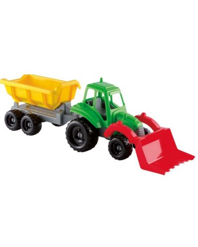Dječja igračka Ecoiffier - Traktor s prikolicom - 1