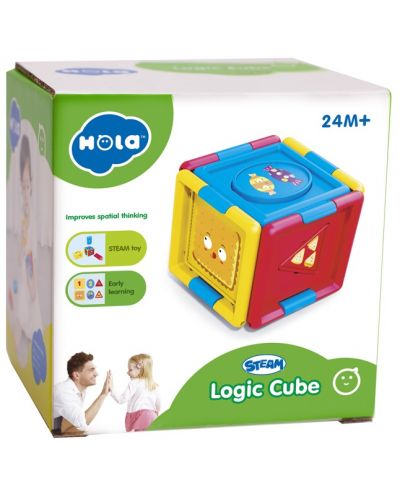 Dječja logička kocka Hola Toys - 2