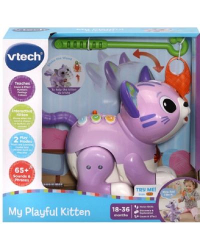 Dječja igračka Vtech - Interaktivni mačić (na engleskom) - 3