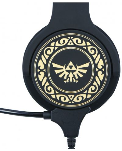 Dječje slušalice OTL Technologies - Zelda Crest, crno/bež - 3