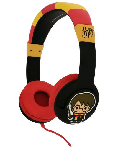 Dječje slušalice OTL Technologies - Harry Potter Chibi, crvene - 1