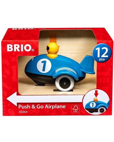 Dječja igračka za guranje Brio - Zrakoplov - 1