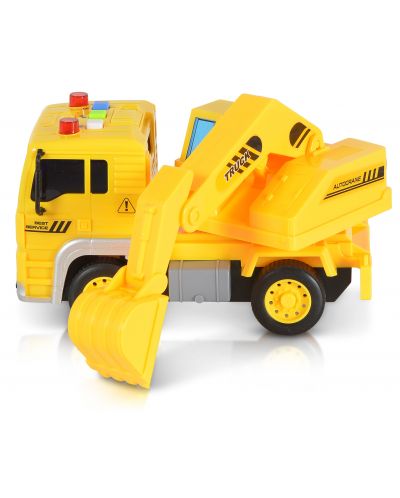 Dječja igračka Moni Toys - Kamion s lopatama, zvuk i svjetla, 1:20 - 4