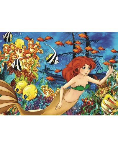 Dječja slagalica Art Puzzle od 100 dijelova - Sirena - 2