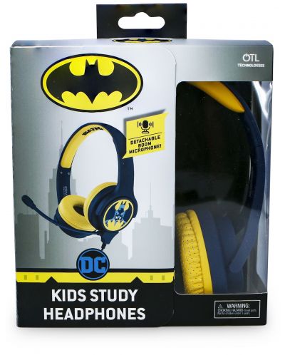 Dječje slušalice OTL Technologies - Batman Interactive, plave - 4