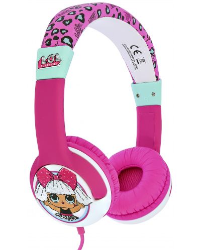 Dječje slušalice OTL Technologies - L.O.L. My Diva, ružičaste - 1