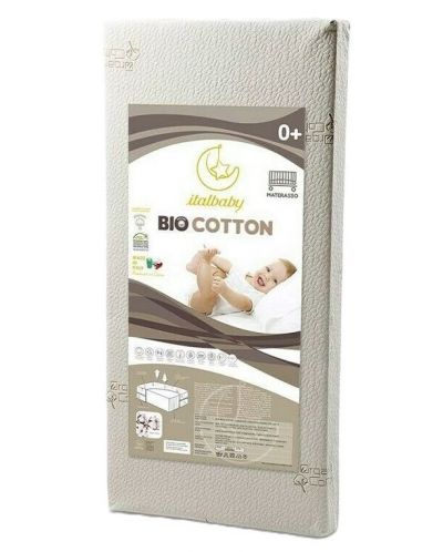 Dječji madrac Italbaby - Bio cotton, 62 х 125 х 10 cm - 2
