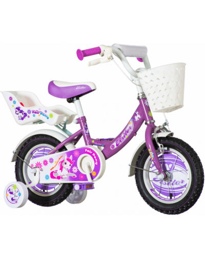 Dječji bicikl Venera Bike - Pony, 12'', ljubičasti - 1