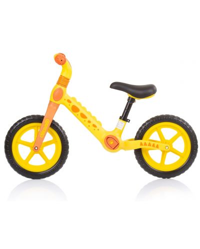 Dječji bicikl za ravnotežu Chipolino - Dino, žuti i narančasti - 2