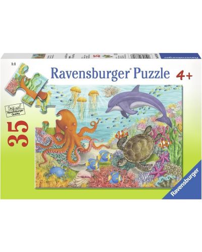 Dječja slagalica Ravensburger od 35 dijelova - Morski prijatelji - 1