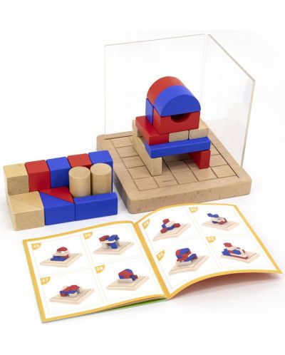 Dječja igras drvenim blokovima Viga - Izrada 3D kompozicija - 2