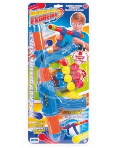 Dječja igračka RS Toys - Puška-pumpa s mekim kuglicama - 1
