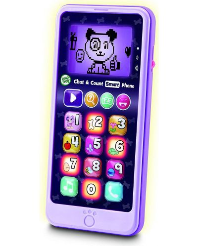 Dječja igračka LeapFrog – Smart telefon, ljubičasti - 1