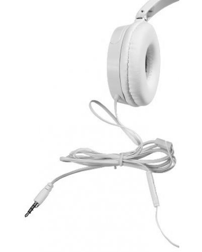 Dječje slušalice s mikrofonom I-Total - Unicorn Collection 11107, bijele - 3