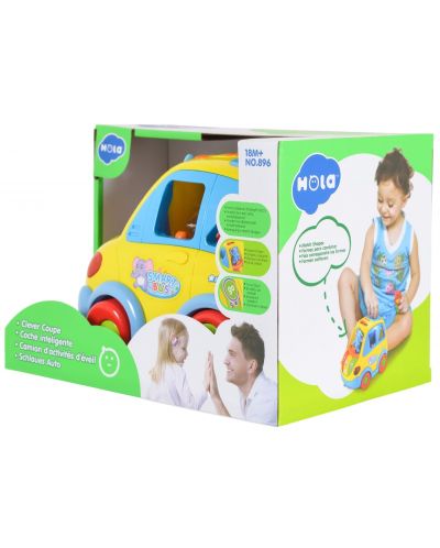 Dječji glazbeni razvrstivač Hola Toys - Smart bus - 5