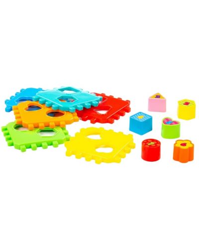 Dječji sorter Polesie Toys - Kocka, 12 komada - 2