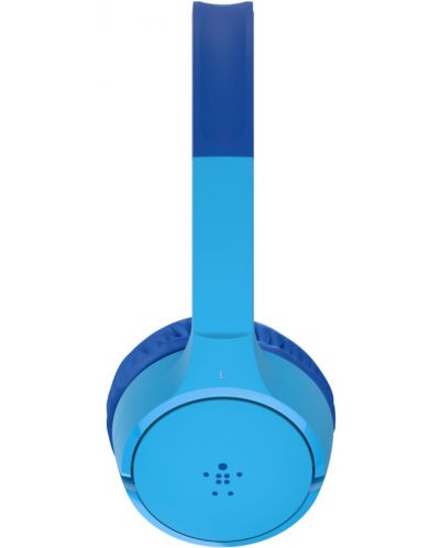 Dječje slušalice s mikrofonom Belkin - SoundForm Mini, bežične, plave - 3